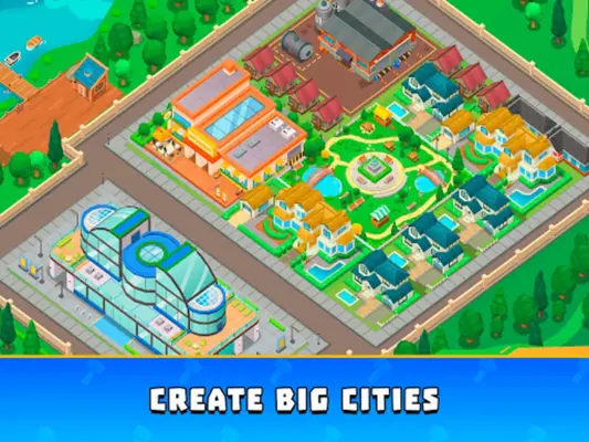 Merge City Tycoon — Idle Game android App screenshot 3