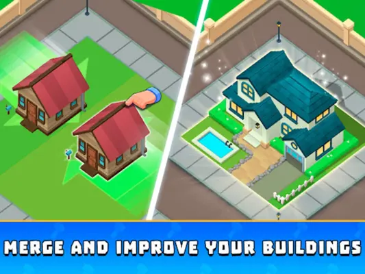 Merge City Tycoon — Idle Game android App screenshot 4