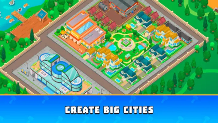 Merge City Tycoon — Idle Game android App screenshot 8